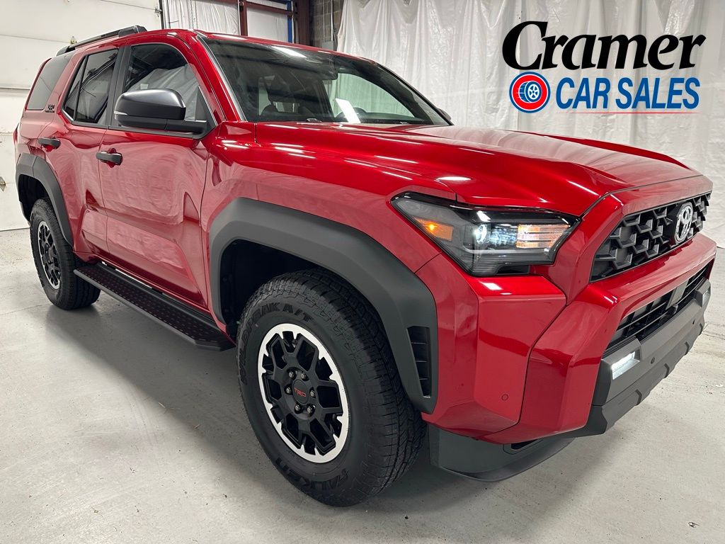 Supersonic Red 2025 Toyota 4Runner TRD Off-Road 4WD SUV / Crossover Four-Wheel Drive 8-Speed Automatic