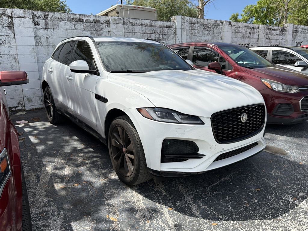 White 2023 Jaguar F-PACE P250 S AWD SUV / Crossover All-Wheel Drive 8-Speed Automatic
