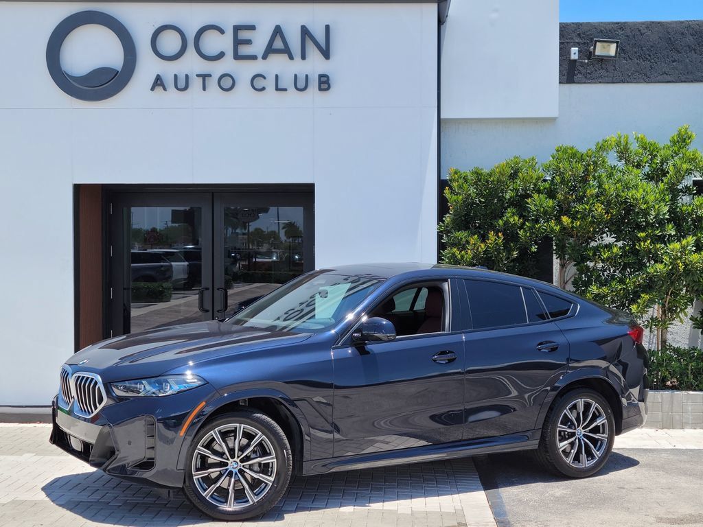 Carbon Black Metallic 2026 BMW X6 SUV / Crossover All-Wheel Drive 8-Speed Automatic