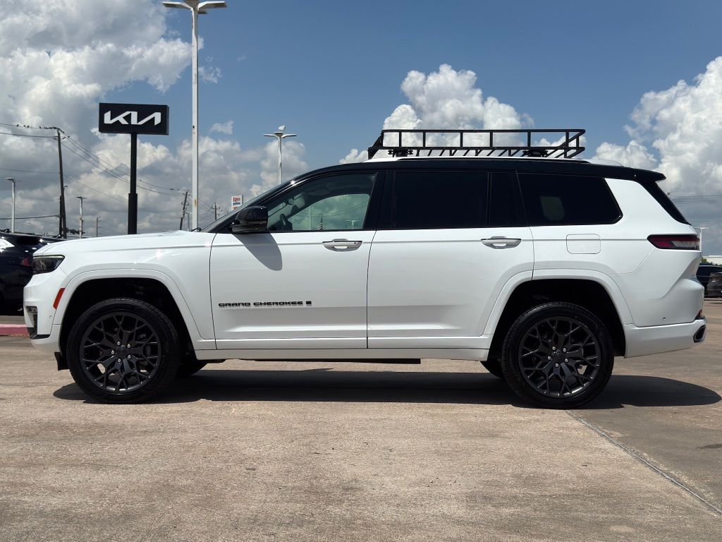 2023 Jeep Grand Cherokee L Summit White at Gullo Toyota