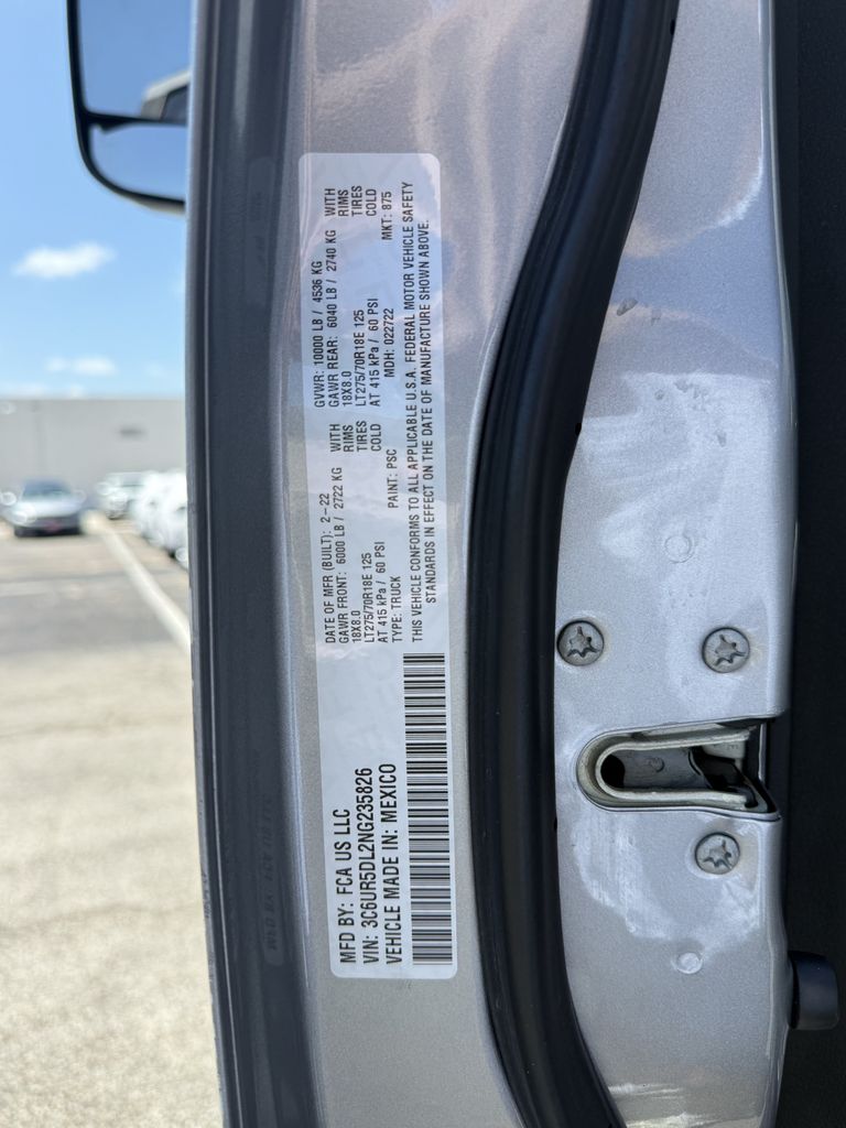 2022 Ram 2500 Big Horn Silver at Cook Ford