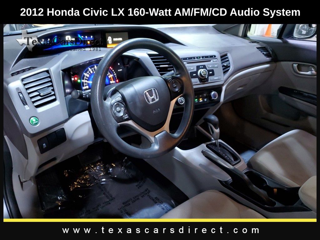 2012 Honda Civic LX 7