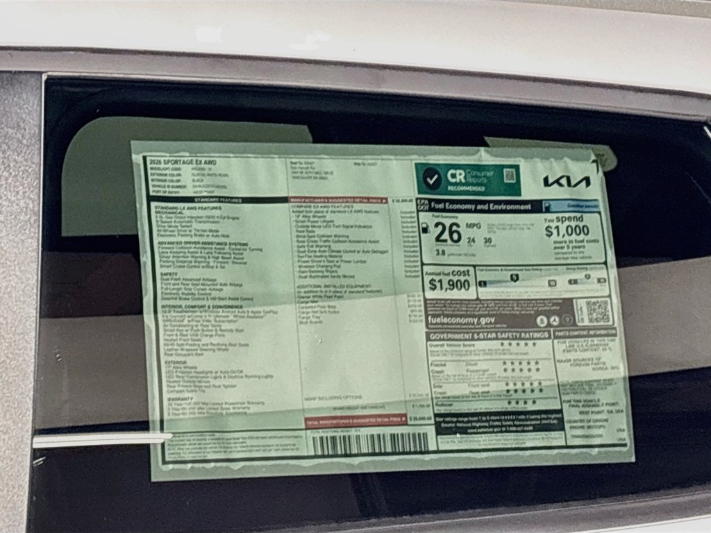 2026 Kia Sportage EX