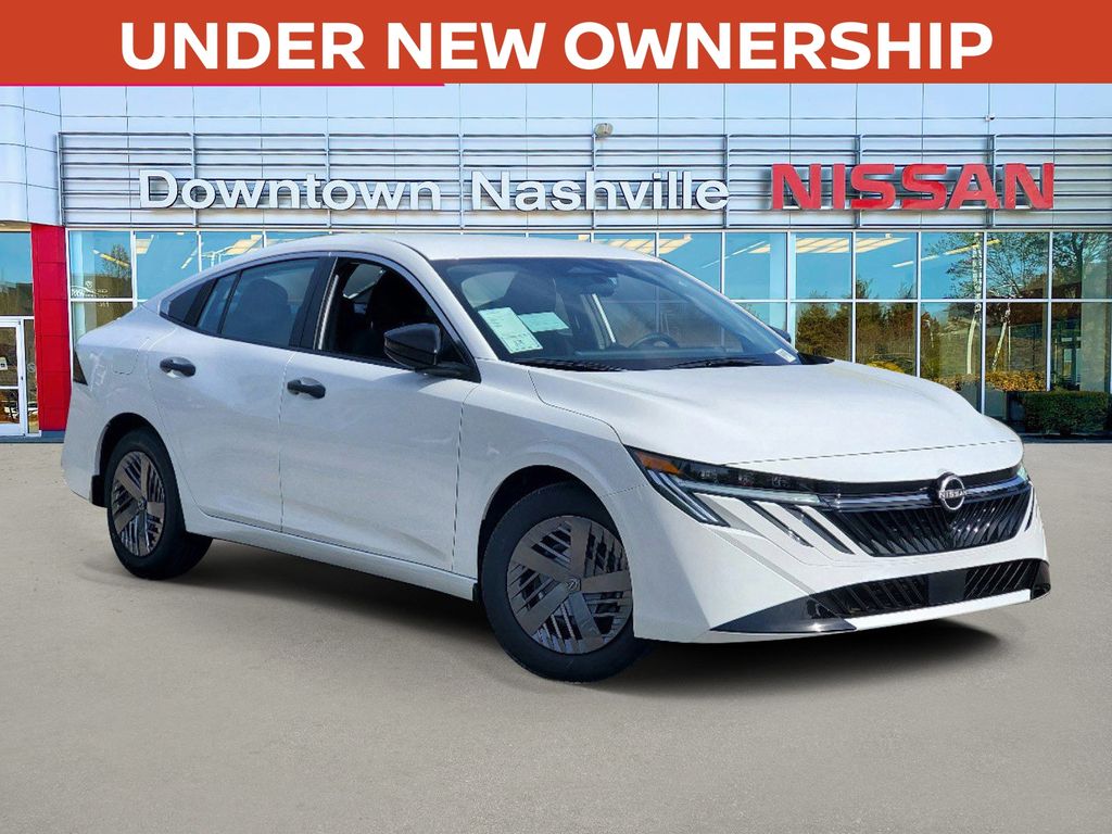 White (Fresh Powder) 2026 Nissan Sentra S FWD Sedan Front-Wheel Drive Continuously Variable Transmission
