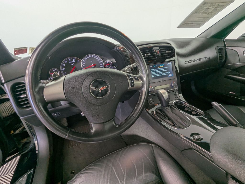 2008 Black Chevrolet Corvette Base RWD Coupe