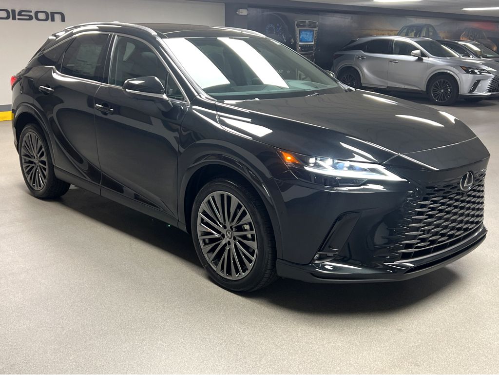 Black (Caviar) 2026 Lexus RX Hybrid SUV / Crossover All-Wheel Drive Continuously Variable Transmission