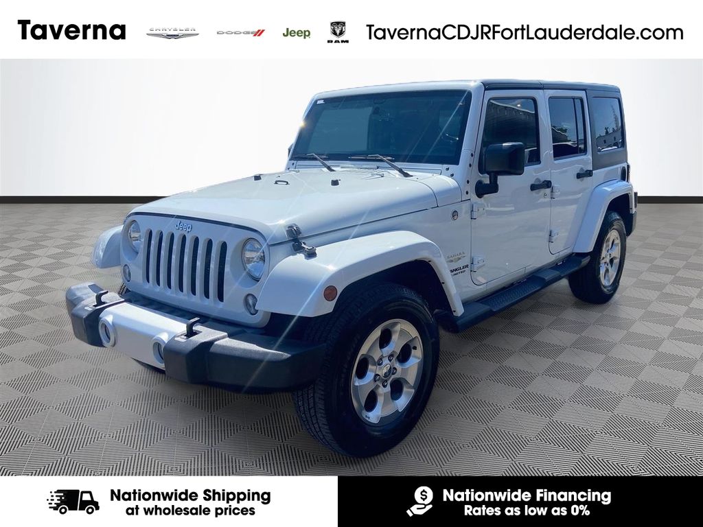 Bright White Clearcoat 2015 Jeep Wrangler SUV / Crossover Four-Wheel Drive 5-Speed Automatic