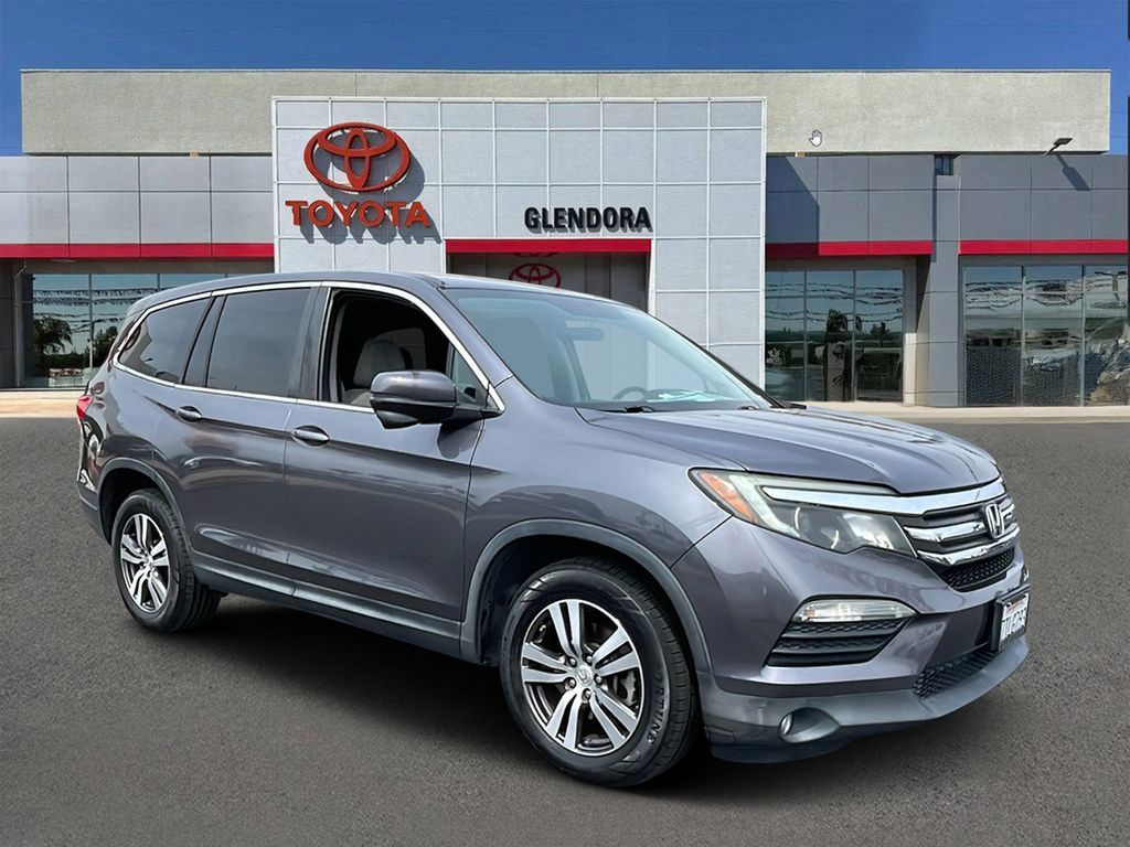 Gray (Modern Steel Metallic) 2016 Honda Pilot EX SUV / Crossover Front-Wheel Drive 6-Speed Automatic