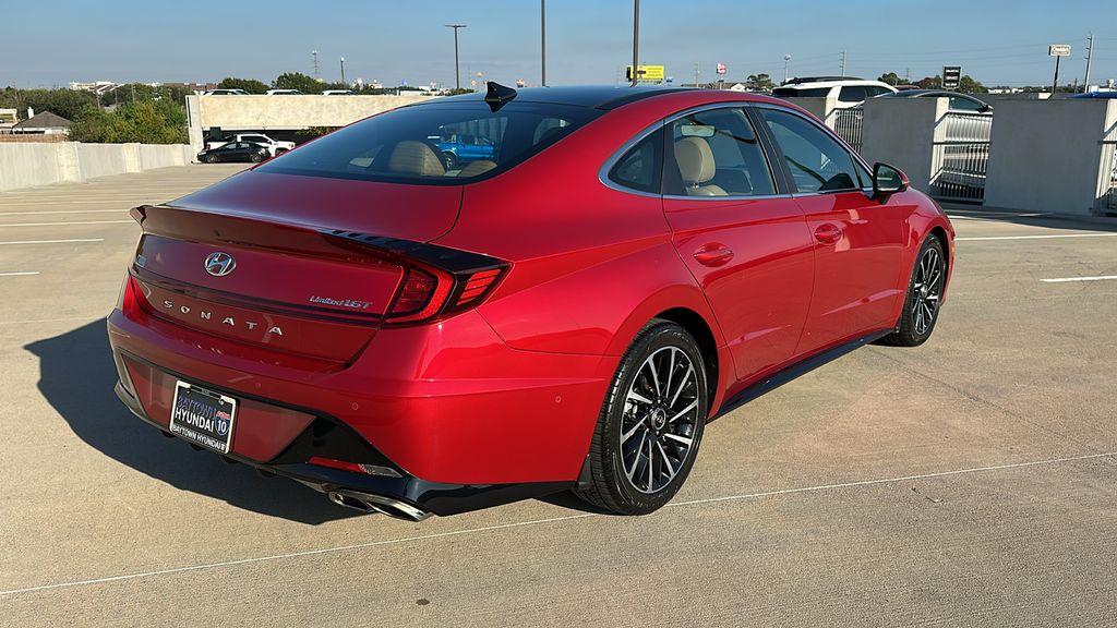 2021 Hyundai Sonata Limited Red at Parkway Family Mazda