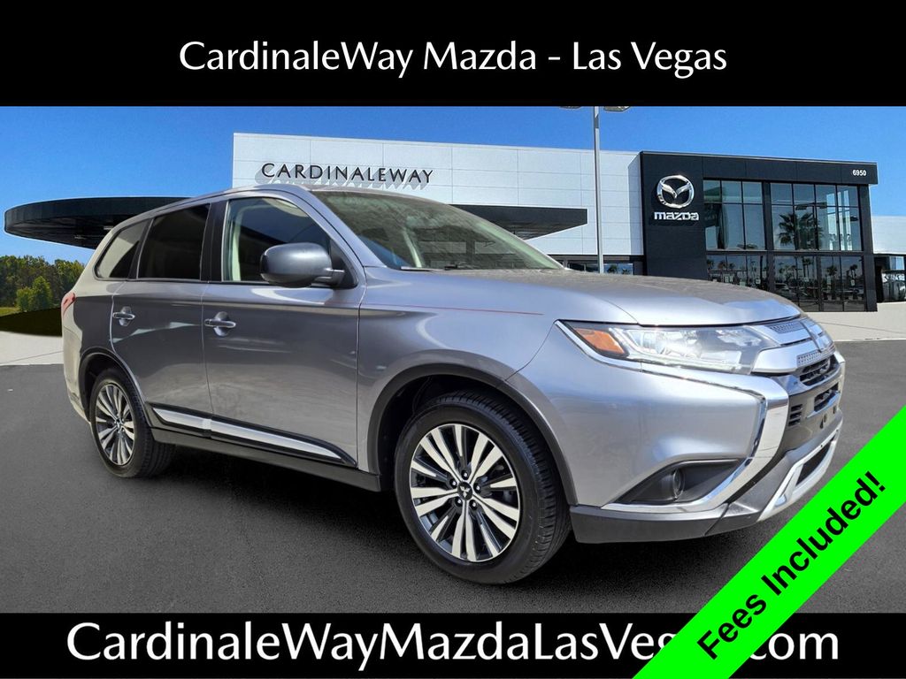 Alloy Silver Metallic 2020 Mitsubishi Outlander ES FWD SUV / Crossover Front-Wheel Drive Continuously Variable Transmission