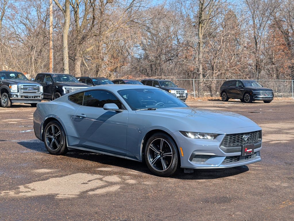 Vapor Blue 2024 Ford Mustang EcoBoost Fastback RWD Coupe Rear-Wheel Drive Automatic