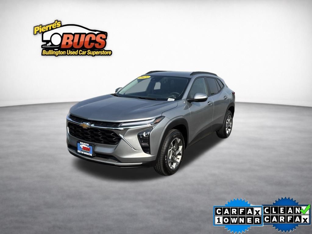 Sterling Gray Metallic 2025 Chevrolet Trax SUV / Crossover Front-Wheel Drive 6-Speed Automatic