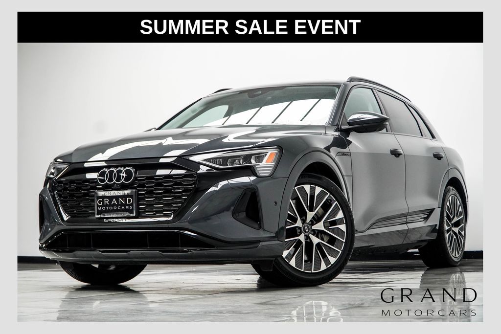 Gray 2024 Audi Q8 e-tron SUV / Crossover All-Wheel Drive Automatic