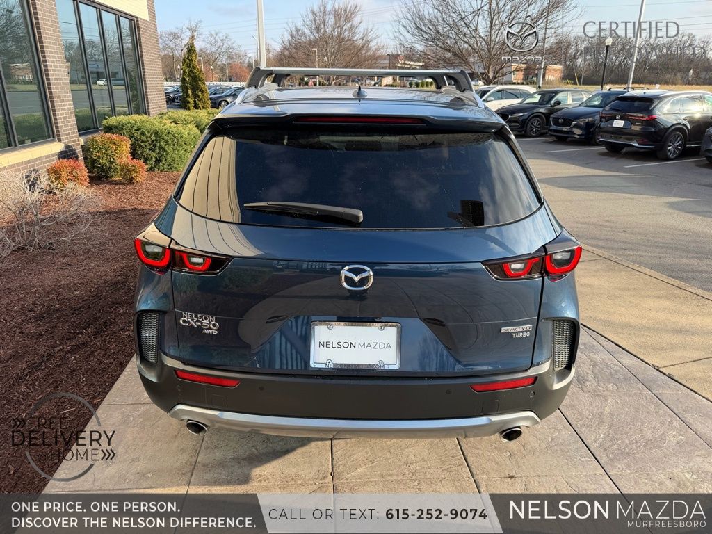 Certified Used 2025 Blue Mazda 2.5 Turbo Premium Plus Package image 5