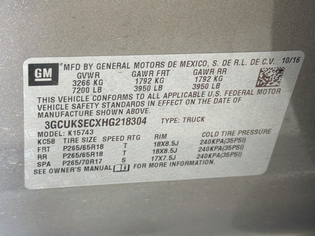 Used 2017 Chevrolet Silverado 1500 Truck