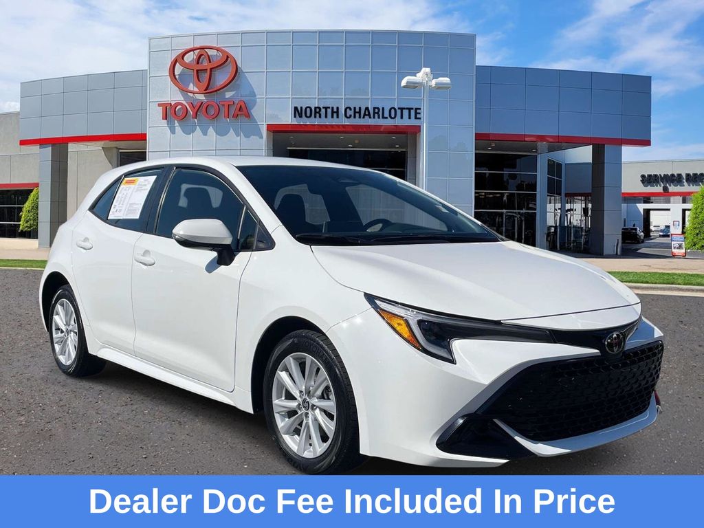 Ice Cap 2023 Toyota Corolla Hatchback Hatchback Front-Wheel Drive Continuously Variable Transmission