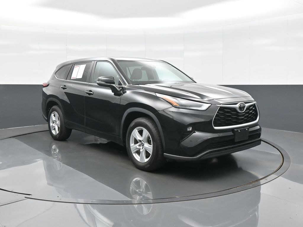 Midnight Black Metallic 2023 Toyota Highlander SUV / Crossover Front-Wheel Drive 8-Speed Automatic