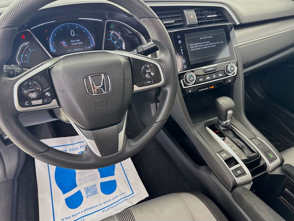 Used Car 2017 Honda Civic  Ex-t For Sale Under $20,000 In Austin, Texas