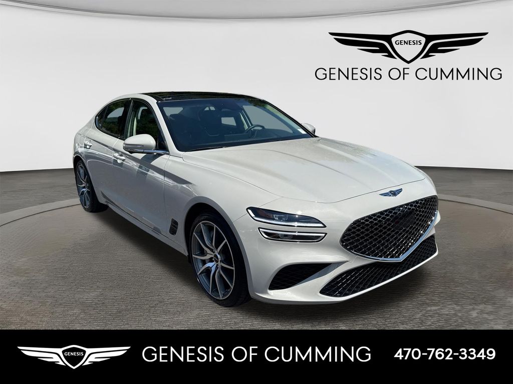 Vatna Gray 2026 Genesis G70 Sedan Rear-Wheel Drive 8-Speed Automatic
