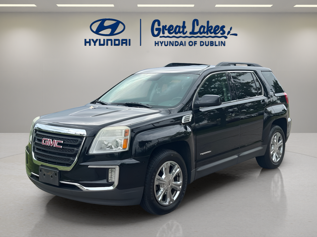 Onyx Black 2017 GMC Terrain SUV / Crossover Front-Wheel Drive 6-Speed Automatic