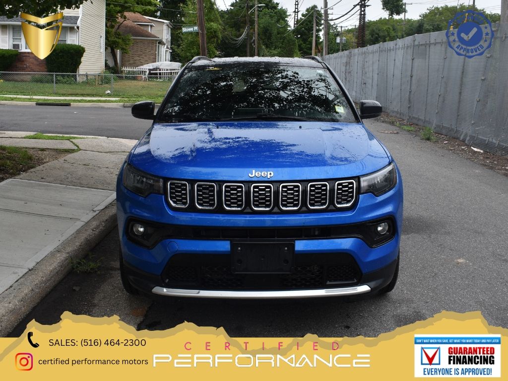 Hydro Blue Pearlcoat 2025 Jeep Compass SUV / Crossover Four-Wheel Drive 8-Speed Automatic