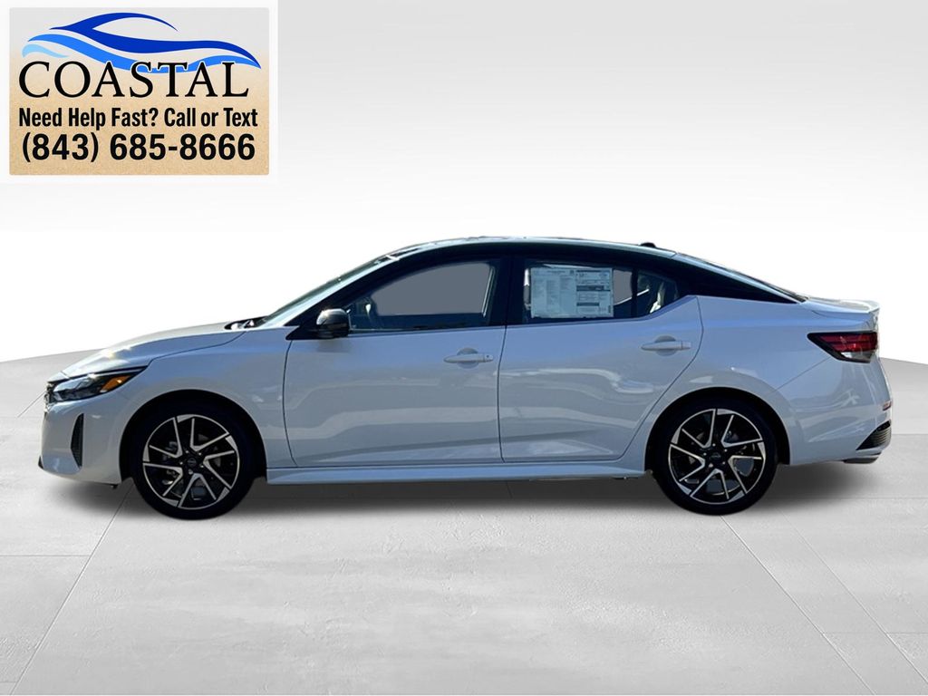 2025 Nissan Sentra SR White at Lugoff Nissan