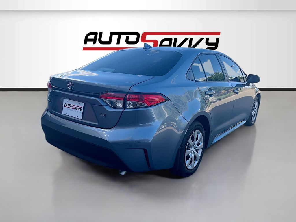 Used 2025 Blue Toyota LE image 7