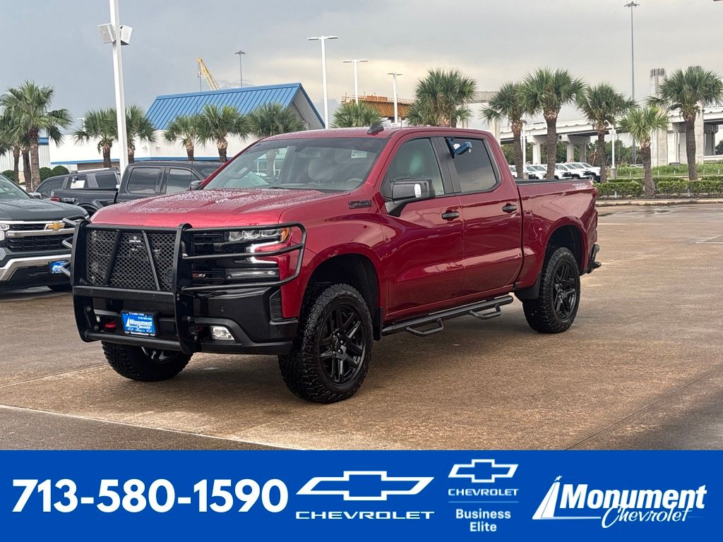 2022 Chevrolet Silverado 1500 LTD LT Trail Boss Red at North Houston Mitsubishi