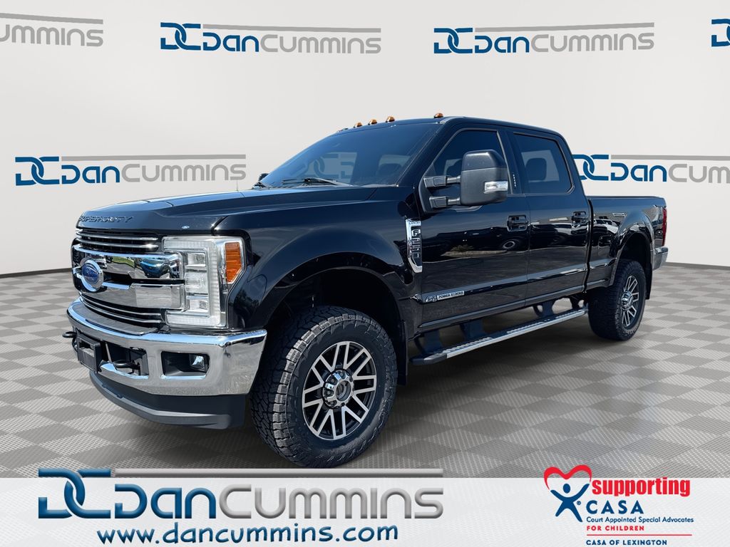 Shadow Black 2017 Ford F-250 Super Duty Lariat Crew Cab 4WD Pickup Truck Four-Wheel Drive 6-Speed Automatic