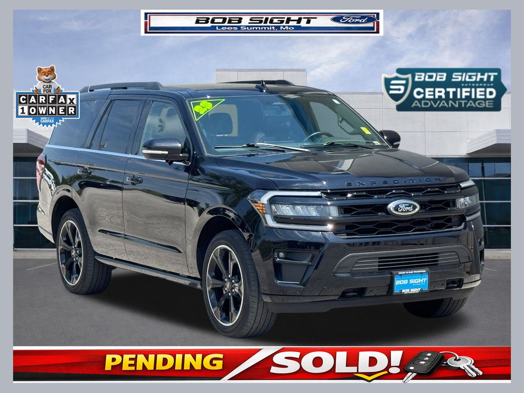 Agate Black Metallic 2023 Ford Expedition Limited 4WD SUV / Crossover Four-Wheel Drive Automatic