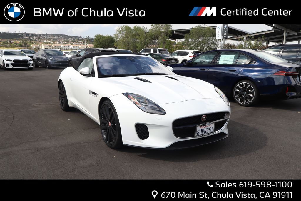 Fuji White 2020 Jaguar F-TYPE P300 Convertible RWD Convertible Rear-Wheel Drive 8-Speed Automatic
