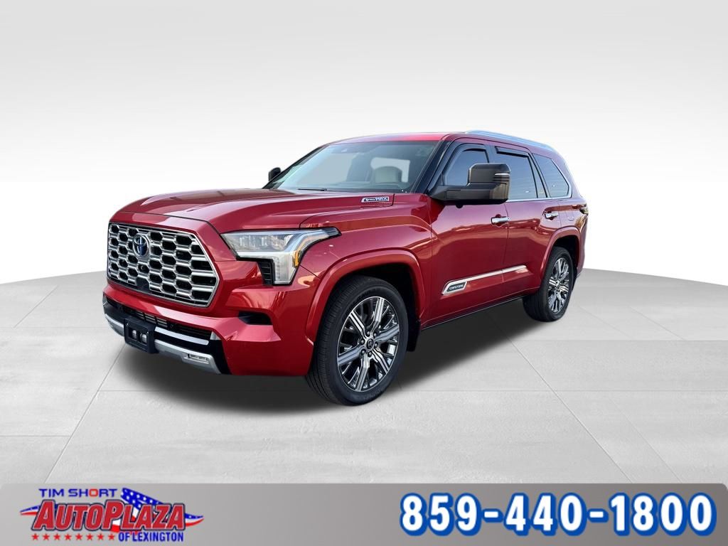 Red 2023 Toyota Sequoia SUV / Crossover Four-Wheel Drive Automatic