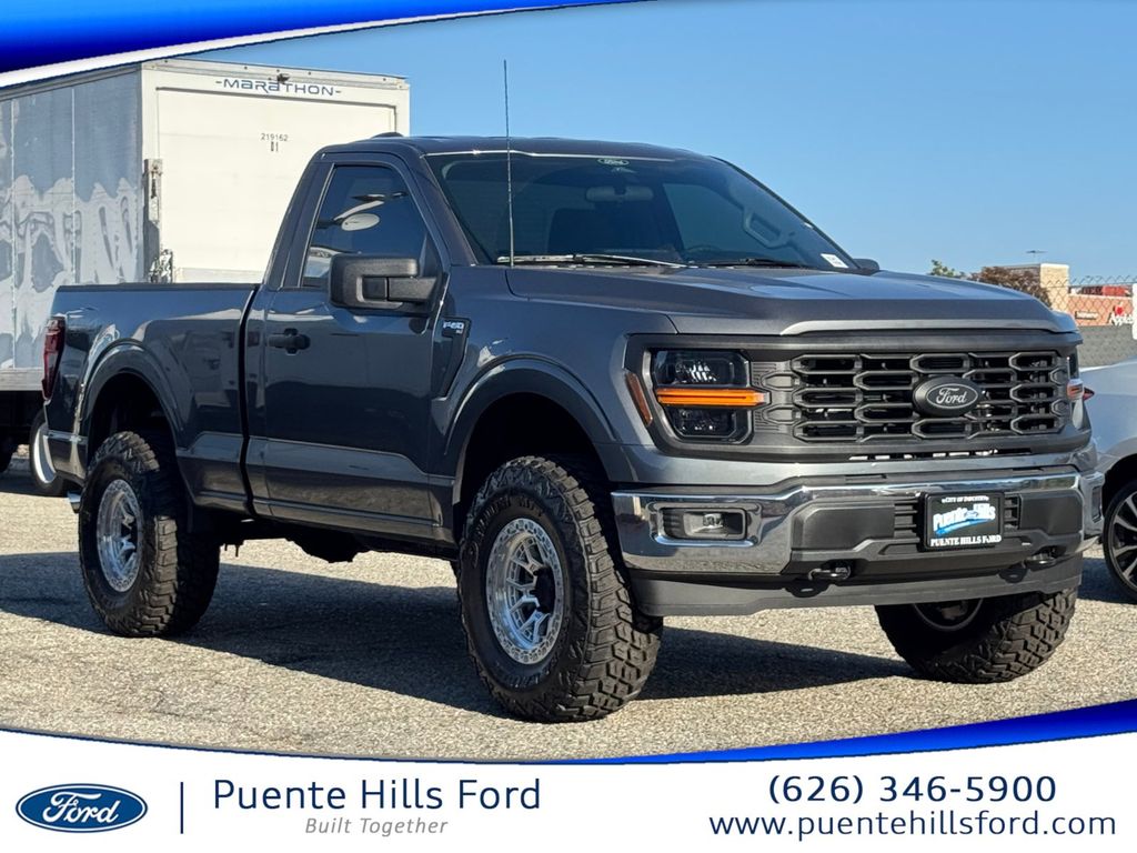 Gray Metallic 2026 Ford F-150 Pickup Truck Four-Wheel Drive Automatic