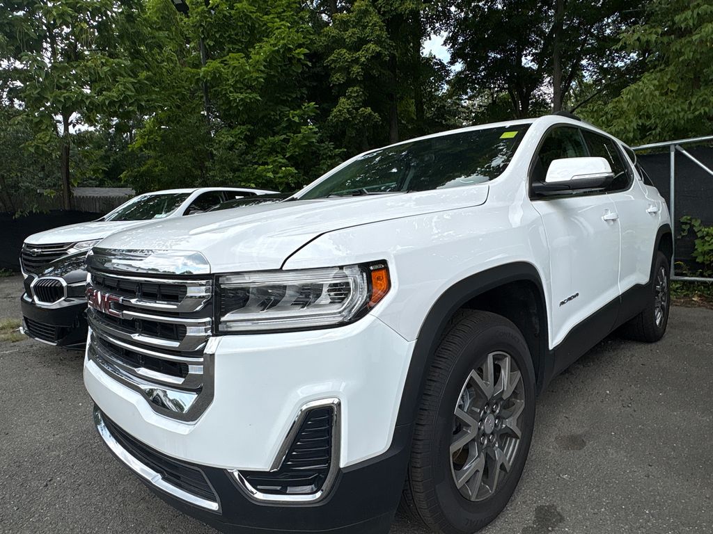 Summit White 2023 GMC Acadia SUV / Crossover Four-Wheel Drive 9-Speed Automatic