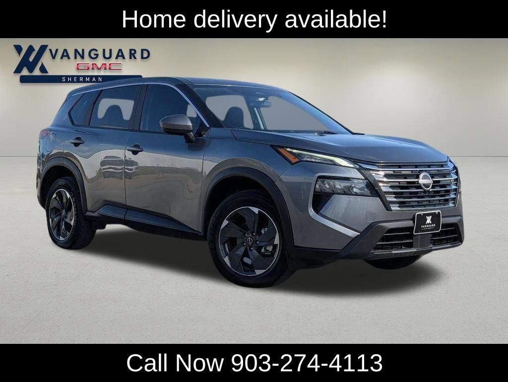 Gray (Gun Metallic) 2024 Nissan Rogue SV AWD SUV / Crossover All-Wheel Drive Continuously Variable Transmission