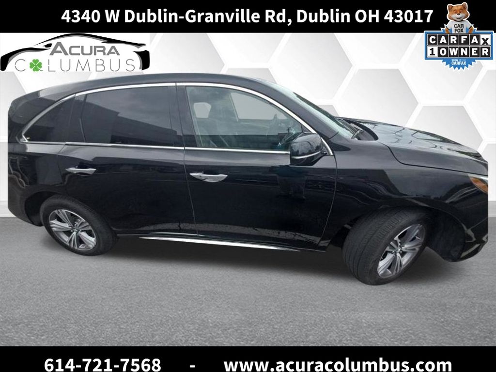 Majestic Black Pearl 2020 Acura MDX SUV / Crossover All-Wheel Drive 9-Speed Automatic