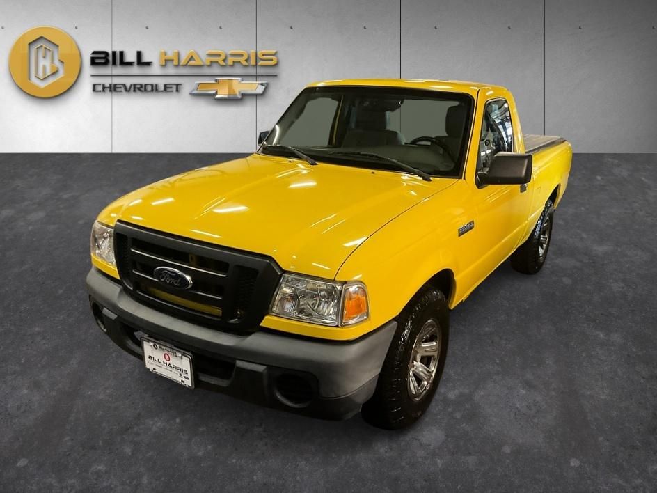 Yellow 2011 Ford Ranger Pickup Truck 4X2 5-Speed Automatic Overdrive