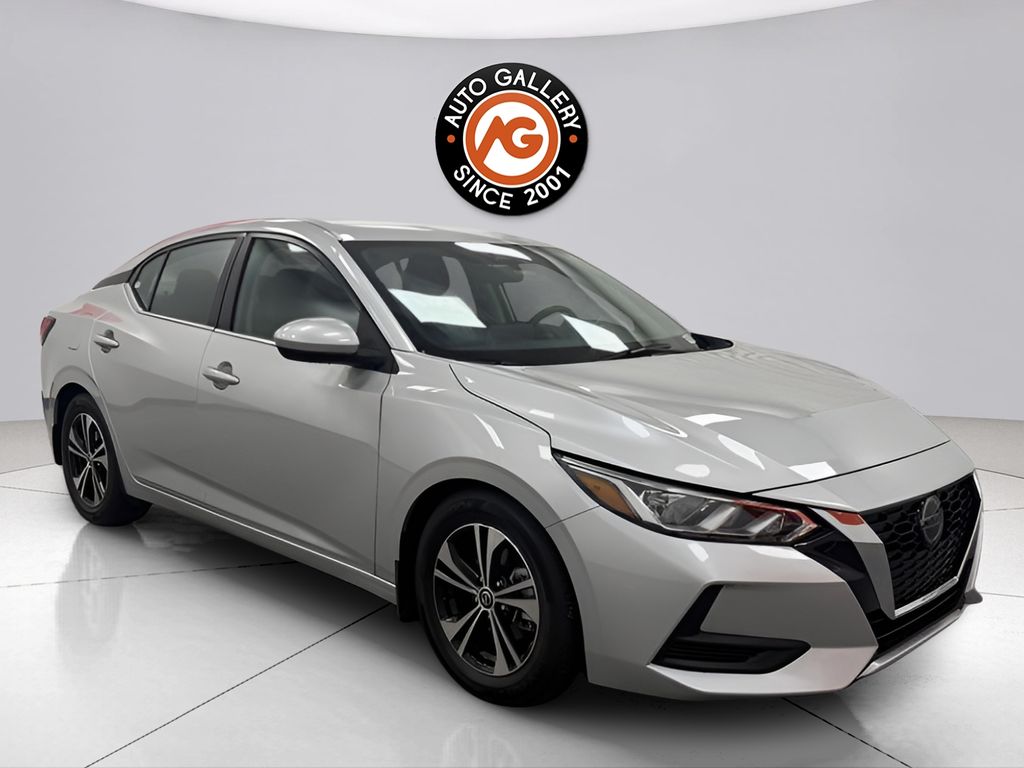 Brilliant Silver Metallic 2023 Nissan Sentra Sedan Front-Wheel Drive Continuously Variable Transmission