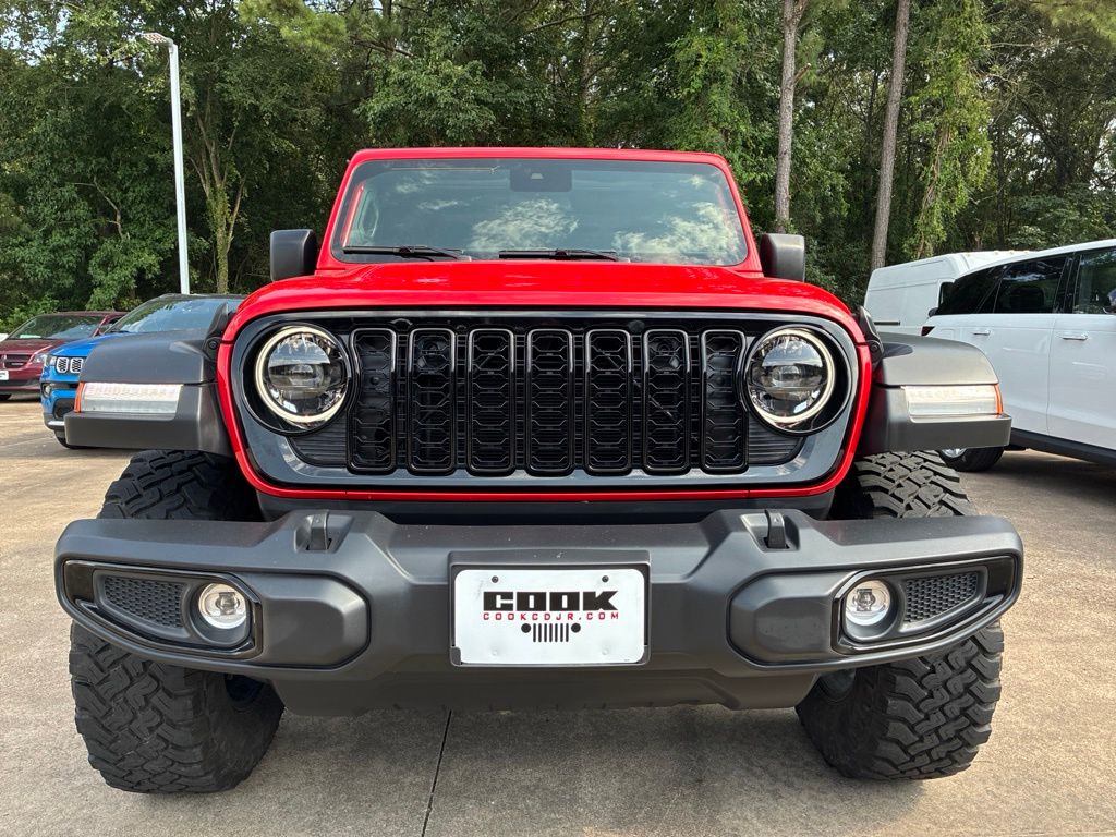 2024 Jeep Wrangler Sport Red at Bayshore Chrysler Jeep Dodge Ram