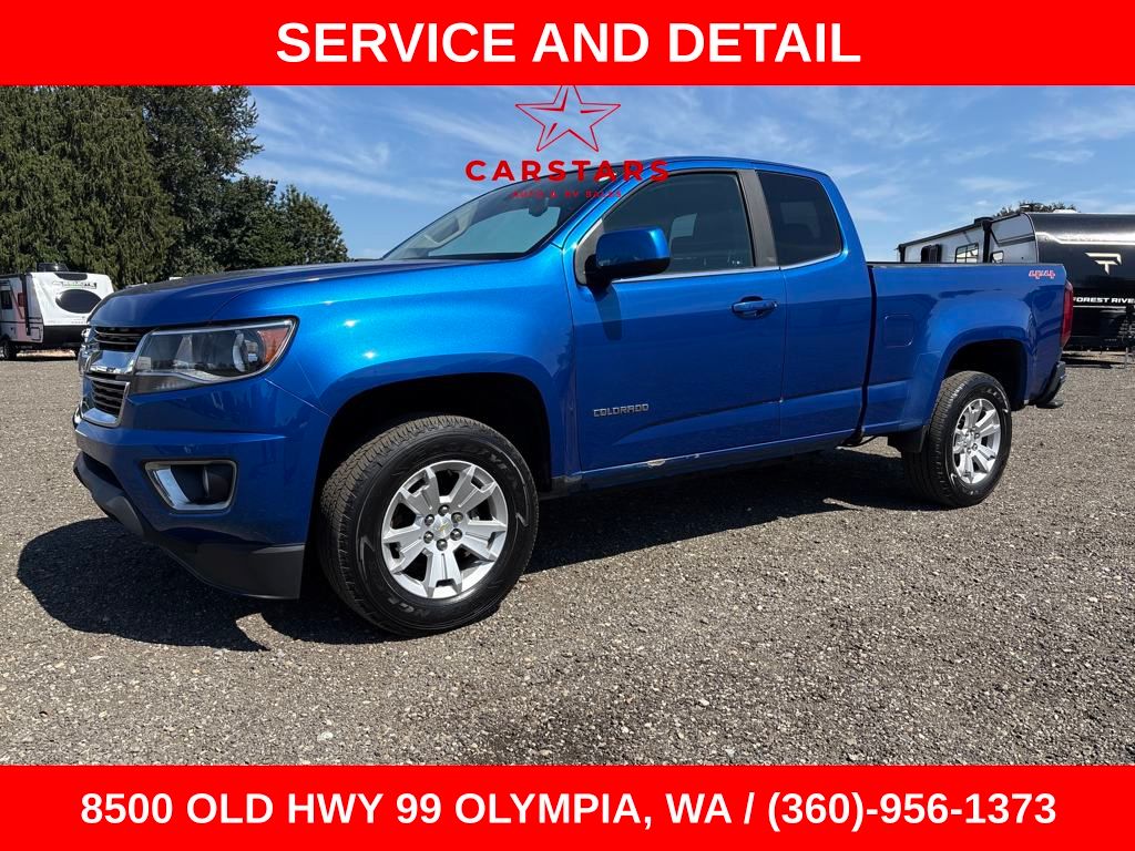 2018 Blue Metallic Chevrolet Colorado LT 4X4 Truck