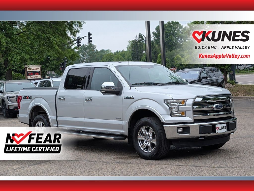 Ingot Silver 2016 Ford F-150 Pickup Truck Four-Wheel Drive 6-Speed Automatic