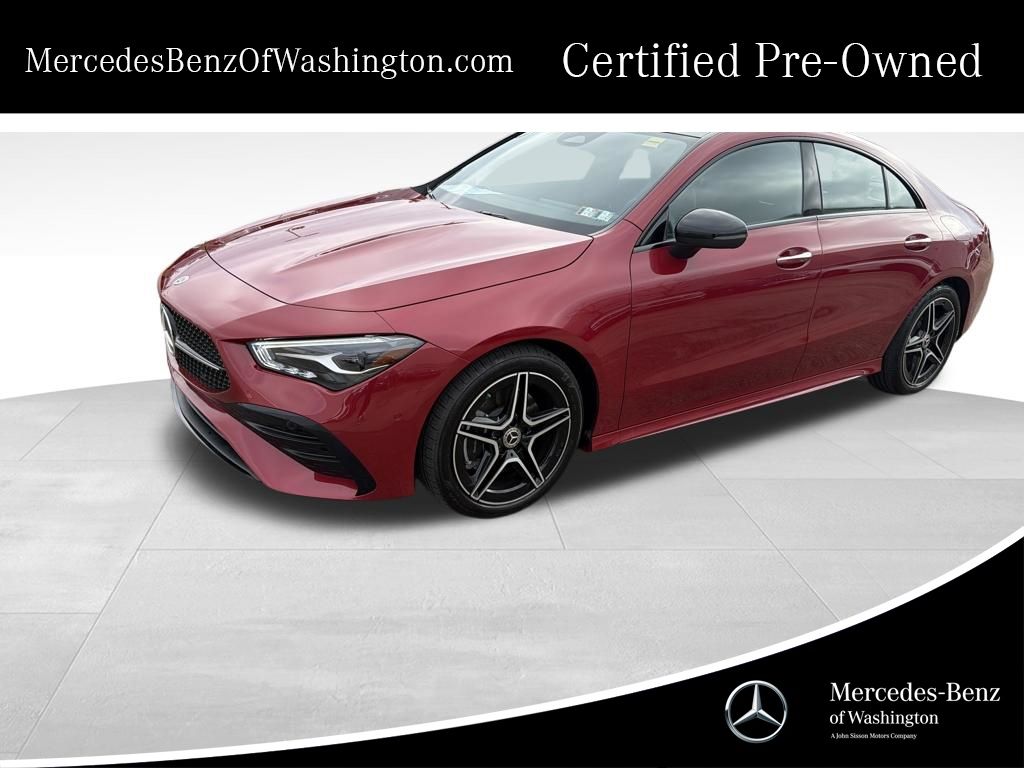 2025 Mercedes-Benz CLA CLA 250 Red at John Sisson Motors