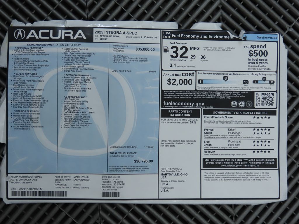 Thumbnail: 2025 Acura Integra - 10