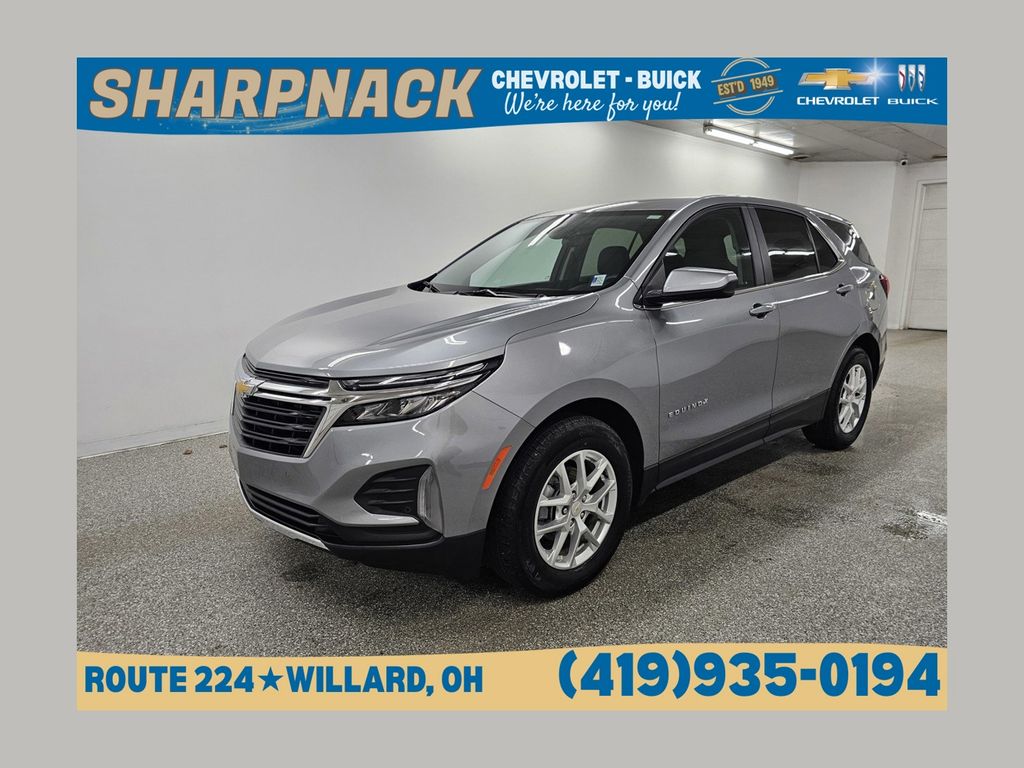 Sterling Gray Metallic 2024 Chevrolet Equinox LT FWD with 1LT SUV / Crossover Front-Wheel Drive 6-Speed Automatic Overdrive