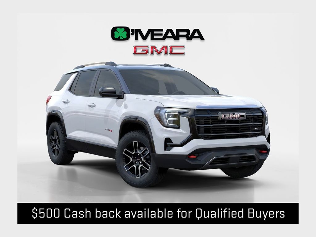 Summit White 2026 GMC Terrain AT4 AWD SUV / Crossover Four-Wheel Drive 8-Speed Automatic Overdrive
