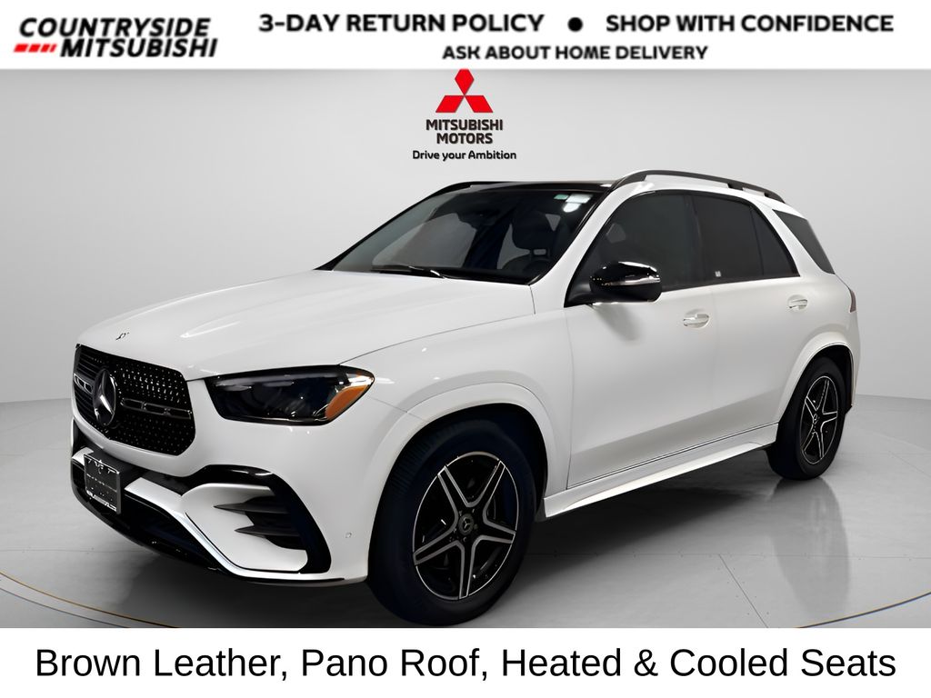Polar White 2025 Mercedes-Benz GLE SUV / Crossover All-Wheel Drive 9-Speed Automatic