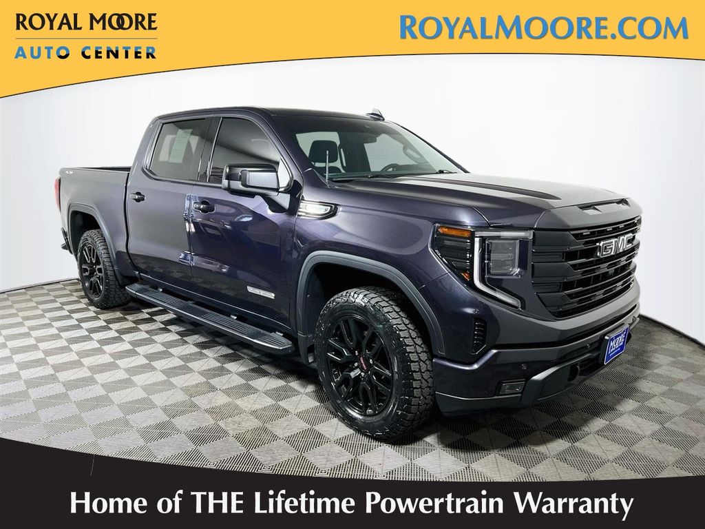 Titanium Rush Metallic 2024 GMC Sierra 1500 Pickup Truck Four-Wheel Drive Automatic