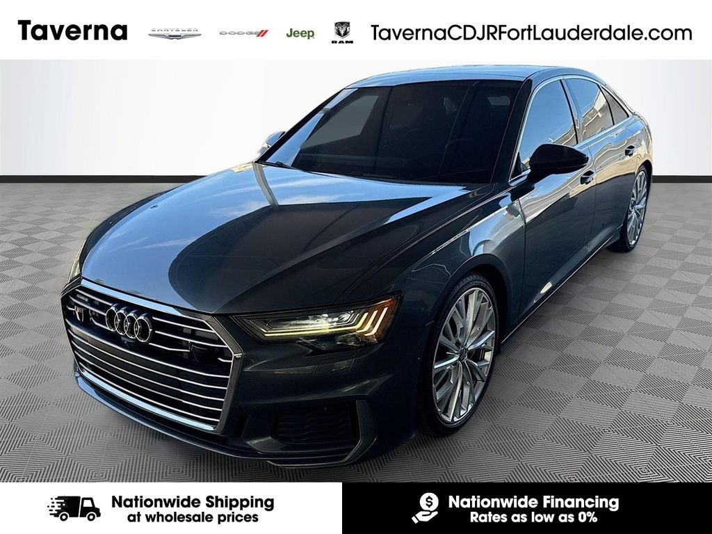Daytona Gray Pearl 2019 Audi A6 55 TFSI quattro Prestige Sedan AWD Sedan All-Wheel Drive 7-Speed Automatic