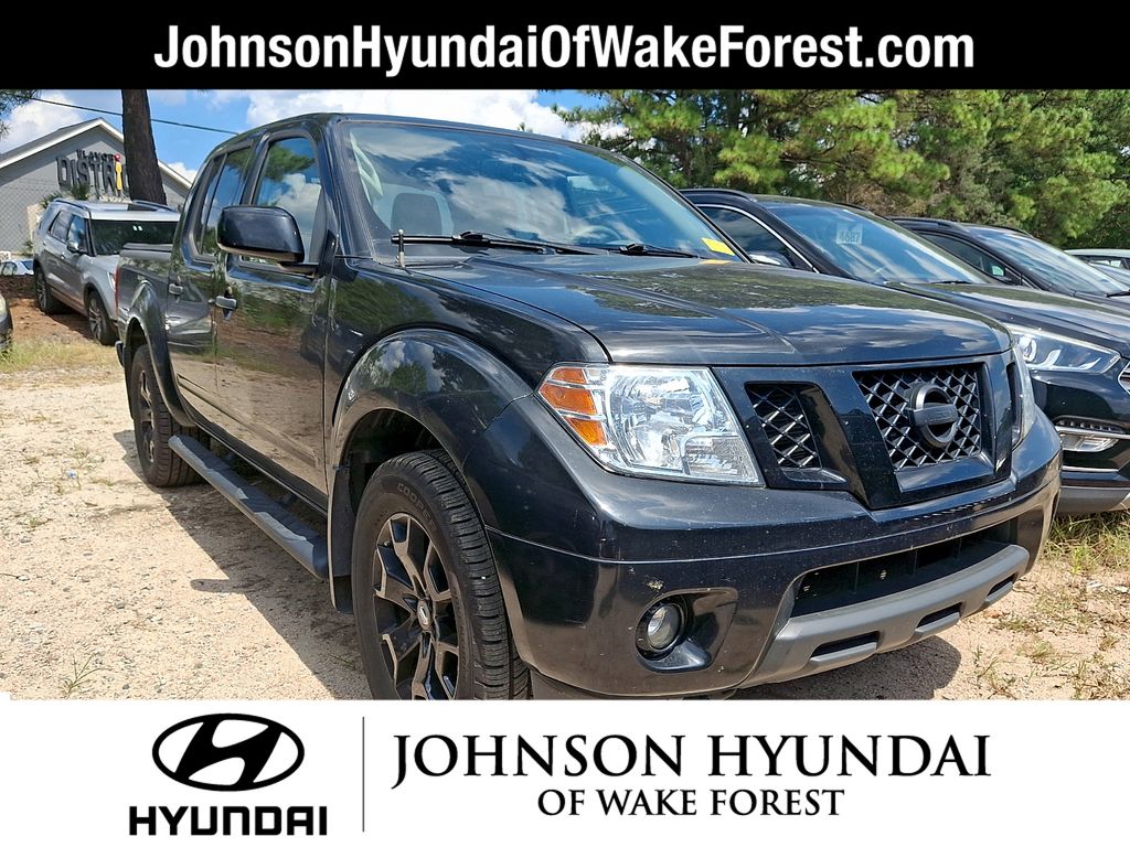 Gray (Magnetic Black Pearl) 2020 Nissan Frontier Pickup Truck Four-Wheel Drive 9-Speed Automatic