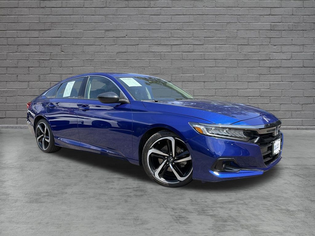 Still Night Pearl 2021 Honda Accord Sedan Front-Wheel Drive Continuously Variable Transmission